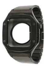 Uray store Apple Watch 45mm KR409 Metal Kordon - Siyah - Görsel 2