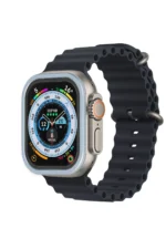 Uray store Apple Watch Ultra 49mm Alüminyum Kasa Cam Ekran Koruyucu - Mavi - Görsel 2