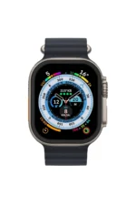 Uray store Apple Watch Ultra 49mm Alüminyum Kasa Cam Ekran Koruyucu - Siyah - Görsel 3