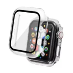 Uray store Apple Watch Ultra 49mm Camlı Kasa Ekran Koruyucu - Şeffaf