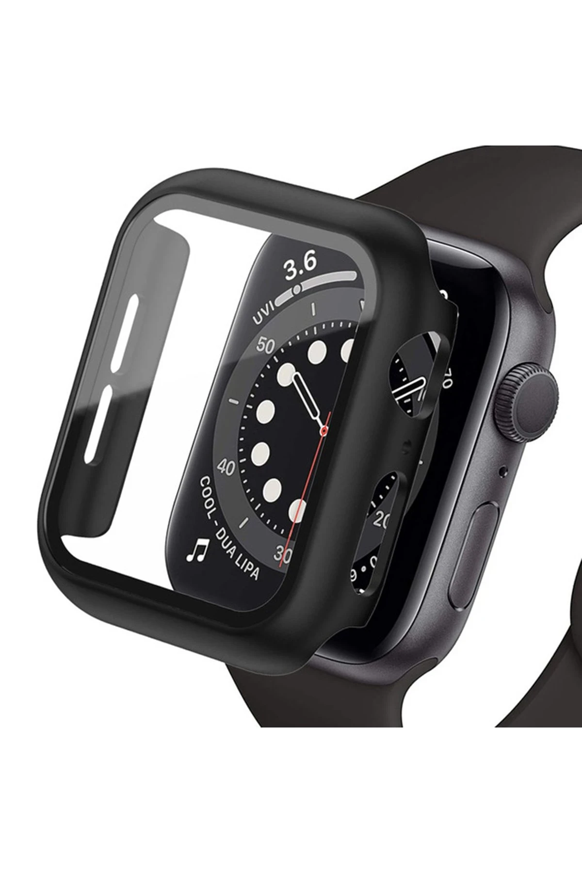 newface-apple-watch-ultra-49mm-camli-kasa-ekran-koruyucu-siyah-default Uray store Apple Watch Ultra 49mm Camlı Kasa Ekran Koruyucu - Siyah - Görsel 1