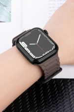 Uray store Apple Watch Ultra 49mm Mountain Kordon - Siyah-Turuncu - Görsel 3