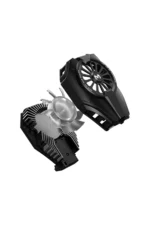 Uray store DL06 RGB Radyatör Telefon Soğutucu Fan - Siyah - Görsel 2