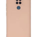 Uray store General Mobile GM 20 Kılıf Nano içi Kadife Silikon - Pudra