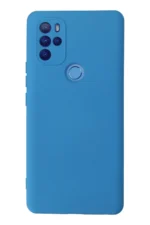 Uray store General Mobile GM 21 Pro Kılıf Nano içi Kadife Silikon - Mavi