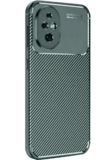 Uray store Honor 200 Kılıf Auto Focus Karbon Kapak - Koyu Yeşil - Görsel 3