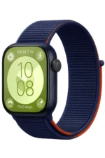 Uray store Huawei Fit 4 Hasırlı Cırtcırtlı Kordon - Lacivert-Turuncu