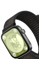 Uray store Huawei Fit 4 Hasırlı Cırtcırtlı Kordon - Siyah - Görsel 2
