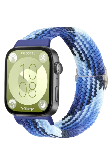 Uray store Huawei Fit 4 Star Kordon - Lacivert-Mavi