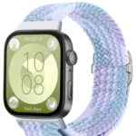 Uray store Huawei Fit 4 Star Kordon - Lila-Beyaz