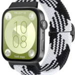 Uray store Huawei Fit 4 Star Kordon - Siyah-Beyaz