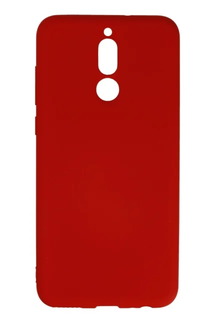 Uray store Huawei Mate 10 Lite Kılıf Nano içi Kadife Silikon - Kırmızı