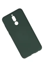 Uray store Huawei Mate 10 Lite Kılıf Nano içi Kadife Silikon - Koyu Yeşil - Görsel 2