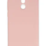 Uray store Huawei Mate 10 Lite Kılıf Nano içi Kadife Silikon - Pudra