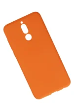 Uray store Huawei Mate 10 Lite Kılıf Nano içi Kadife Silikon - Turuncu - Görsel 2