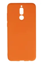 Uray store Huawei Mate 10 Lite Kılıf Nano içi Kadife Silikon - Turuncu