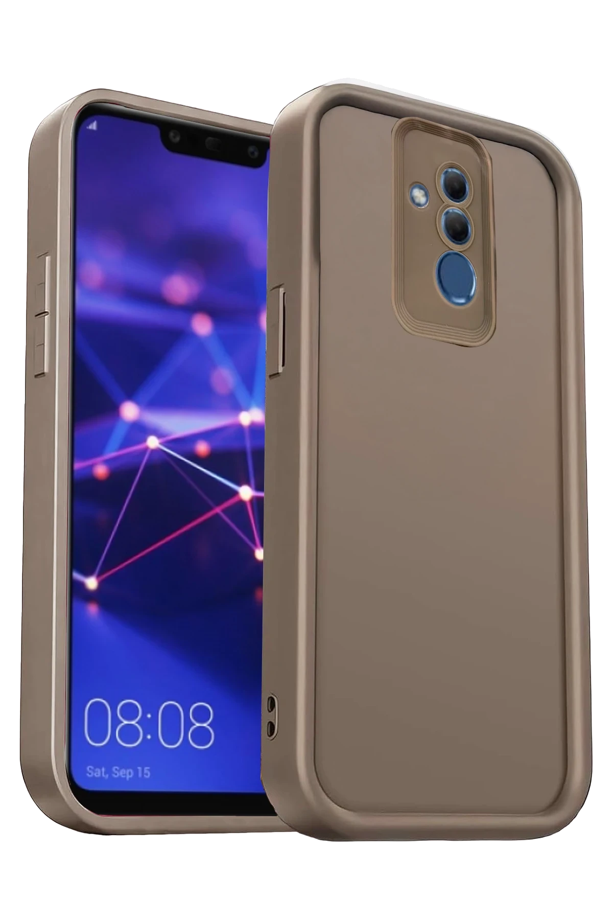 newface-huawei-mate-20-lite-kilif-viera-silikon-kahverengi-default Uray store Huawei Mate 20 Lite Kılıf Viera Silikon - Kahverengi - Görsel 1