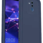 Uray store Huawei Mate 20 Lite Kılıf Viera Silikon - Lacivert
