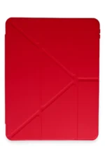 Uray store Huawei MatePad Air 11.5 Kılıf Kalemlikli Mars Tablet Kılıfı - Kırmızı