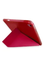 Uray store Huawei MatePad Air 11.5 Kılıf Kalemlikli Mars Tablet Kılıfı - Kırmızı - Görsel 6