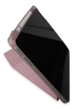 Uray store Huawei MatePad Air 11.5 Kılıf Kalemlikli Mars Tablet Kılıfı - Rose Gold - Görsel 5