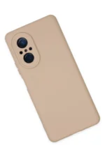 Uray store Huawei Nova 9 SE Kılıf Nano içi Kadife Silikon - Pudra - Görsel 3