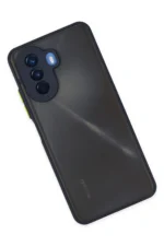 Uray store Huawei Nova Y70 Kılıf Montreal Silikon Kapak - Lacivert - Görsel 3