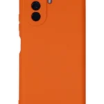 Uray store Huawei Nova Y70 Kılıf Nano içi Kadife Silikon - Turuncu