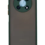 Uray store Huawei Nova Y90 Kılıf Montreal Silikon Kapak - Yeşil