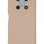 Uray store Huawei Nova Y90 Kılıf Nano içi Kadife Silikon - Pudra
