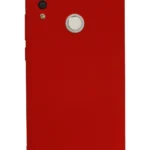 Uray store Huawei P Smart 2019 Kılıf Nano içi Kadife Silikon - Kırmızı