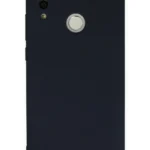 Uray store Huawei P Smart 2019 Kılıf Nano içi Kadife Silikon - Lacivert