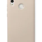 Uray store Huawei P Smart 2019 Kılıf Nano içi Kadife Silikon - Pudra
