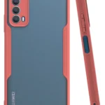 Uray store Huawei P Smart 2021 Kılıf Platin Silikon - Pembe