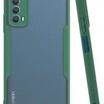Uray store Huawei P Smart 2021 Kılıf Platin Silikon - Yeşil