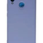 Uray store Huawei P20 Lite Kılıf Nano içi Kadife Silikon - Lila