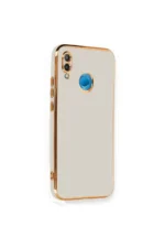 Uray store Huawei P20 Lite Kılıf Volet Silikon - Beyaz - Görsel 2