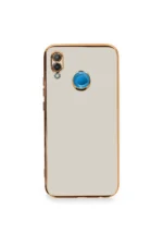 Uray store Huawei P20 Lite Kılıf Volet Silikon - Beyaz