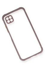 Uray store Huawei P40 Lite Kılıf Miami Şeffaf Silikon - Açık Mor - Görsel 3