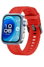 Uray store Huawei Watch Fit 3 Klasik Kordon - Kırmızı