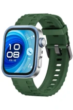 Uray store Huawei Watch Fit 3 Klasik Kordon - Koyu Yeşil