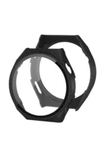 Uray store Huawei Watch GT2 46mm Dota Camlı Kasa Ekran Koruyucu - Siyah