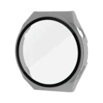 Uray store Huawei Watch GT3 Pro 46mm Dota Camlı Kasa Ekran Koruyucu - Uzay Grisi