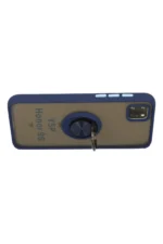 Uray store Huawei Y5P Kılıf Montreal Yüzüklü Silikon Kapak - Lacivert - Görsel 3