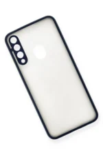 Uray store Huawei Y6P Kılıf Montreal Silikon Kapak - Lacivert - Görsel 3
