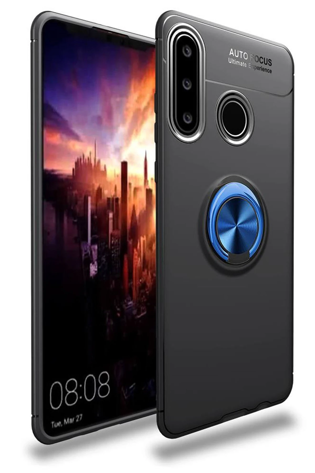 newface-huawei-y6p-kilif-range-yuzuklu-silikon-siyah-mavi-default Uray store Huawei Y6P Kılıf Range Yüzüklü Silikon - Siyah-Mavi - Görsel 1