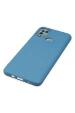Uray store İnfinix Hot 10 Play Kılıf Nano içi Kadife Silikon - Mavi - Görsel 4