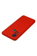 Uray store İnfinix Hot 11s Kılıf Nano içi Kadife Silikon - Kırmızı - Görsel 5
