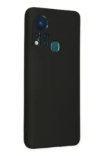 Uray store İnfinix Hot 11s Kılıf Nano içi Kadife Silikon - Siyah - Görsel 2