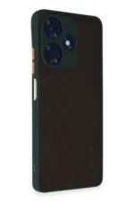 Uray store İnfinix Hot 30 4G Kılıf Montreal Silikon Kapak - Yeşil - Görsel 2
